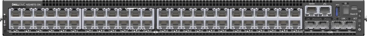 Switch N3248te-on 48x1g 4x10g Sfp+ 2x100g Qsfp28 32GB 1xa