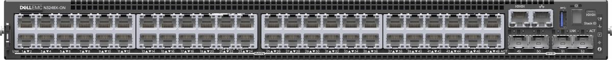 Switch N3248x-on 48x1/2.5/5/10g Rj-45 4x25g Sfp28 2x100g