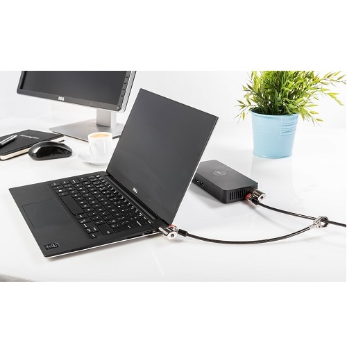Kensington Clicksafe Keyed Twin Lock - Security Cable Lock Set