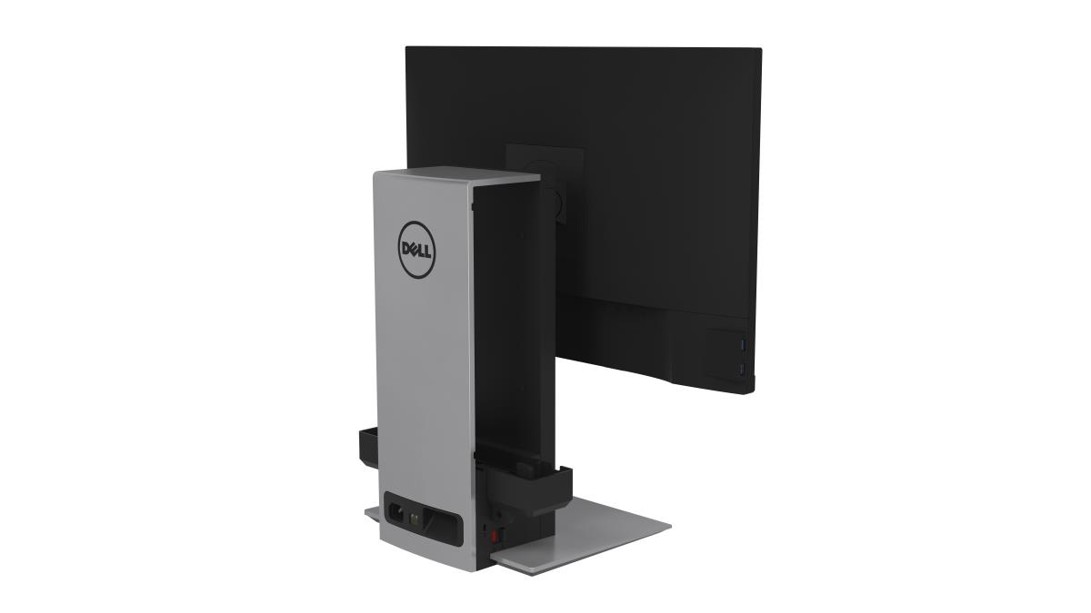 Monitor Stand - Desktop - 19in-27in - Platinum Silver