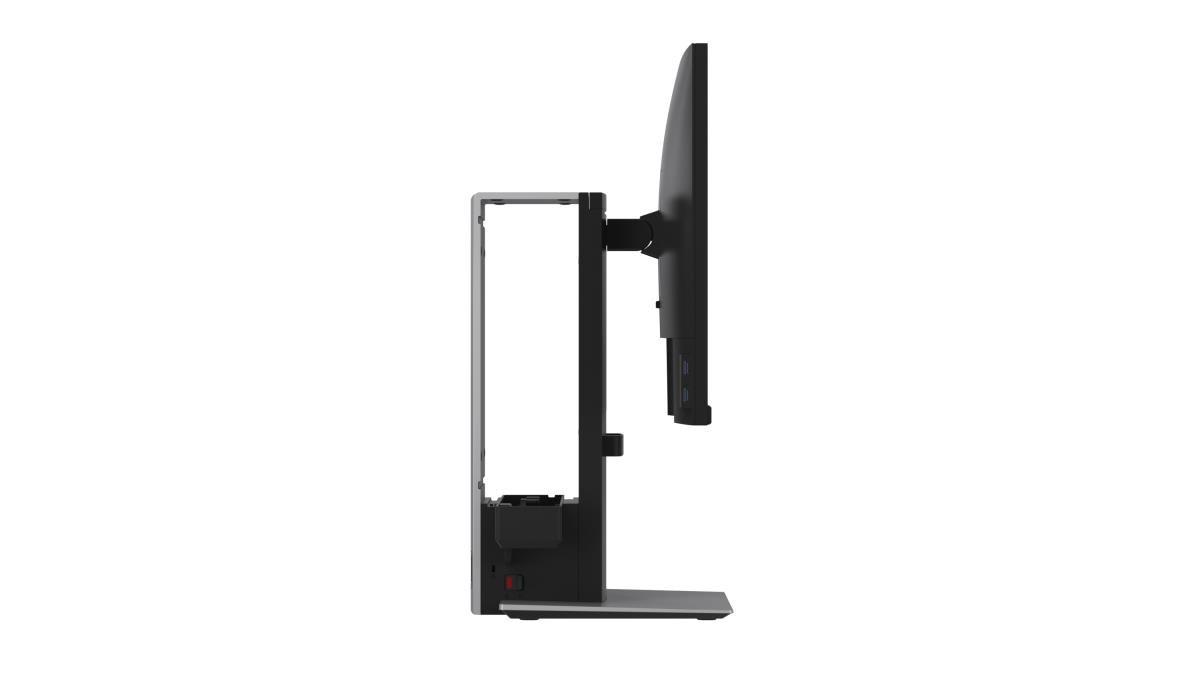 Monitor Stand - Desktop - 19in-27in - Platinum Silver