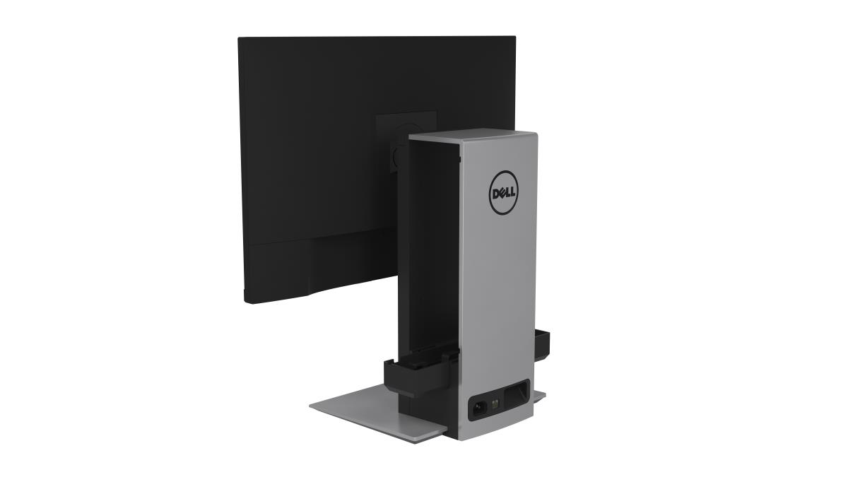 Monitor Stand - Desktop - 19in-27in - Platinum Silver