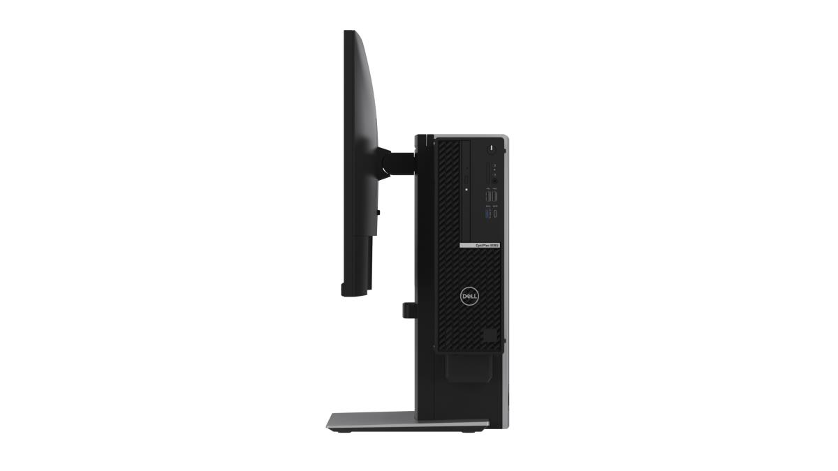 Monitor Stand - Desktop - 19in-27in - Platinum Silver