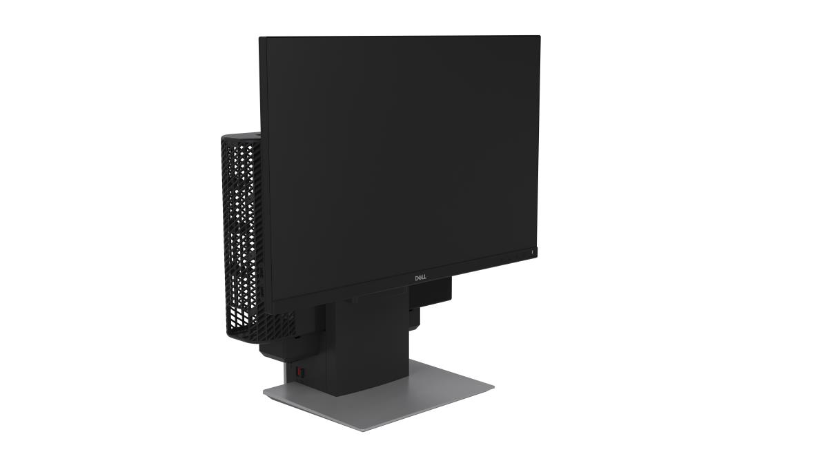 Monitor Stand - Desktop - 19in-27in - Platinum Silver