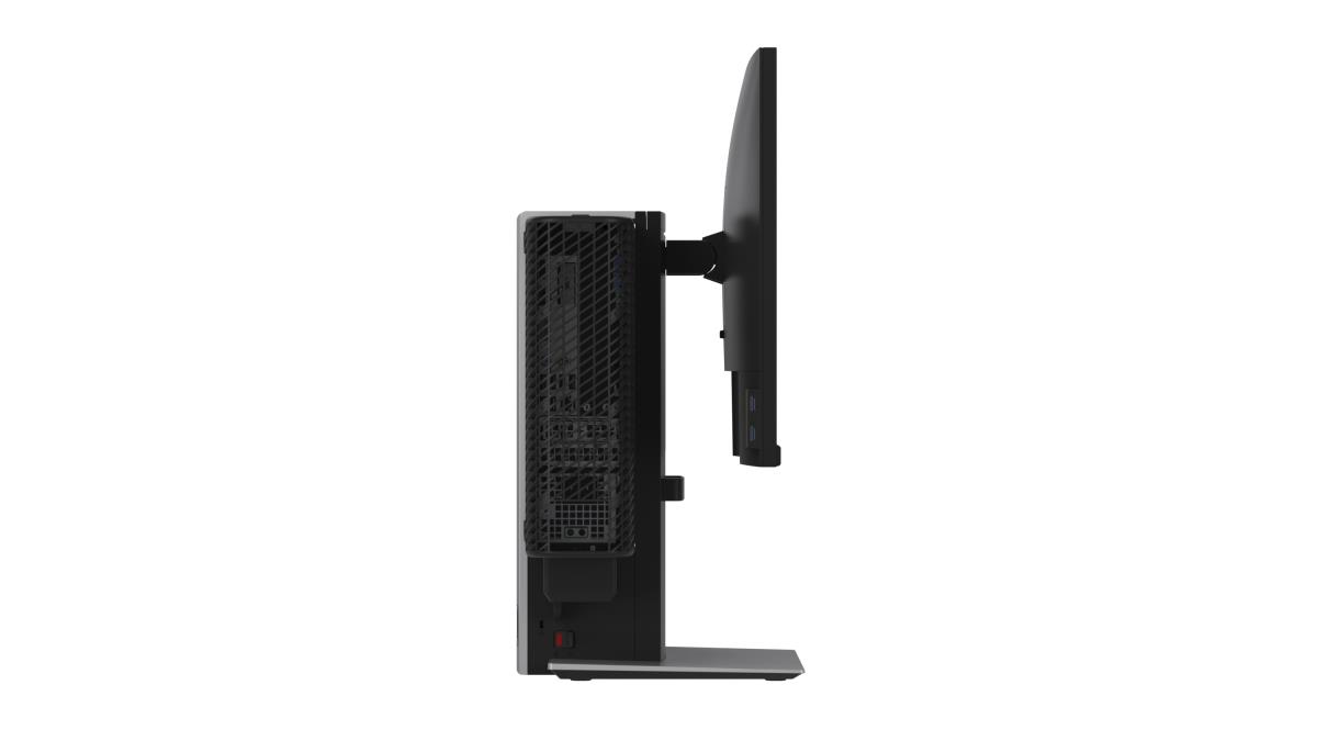 Monitor Stand - Desktop - 19in-27in - Platinum Silver