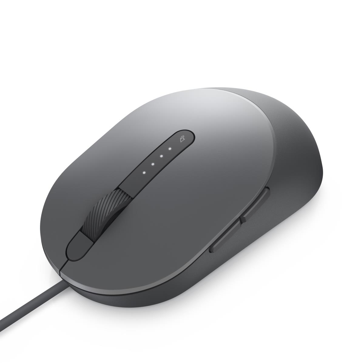 Laser Wired Mouse - Ms3220 - Titan Gray