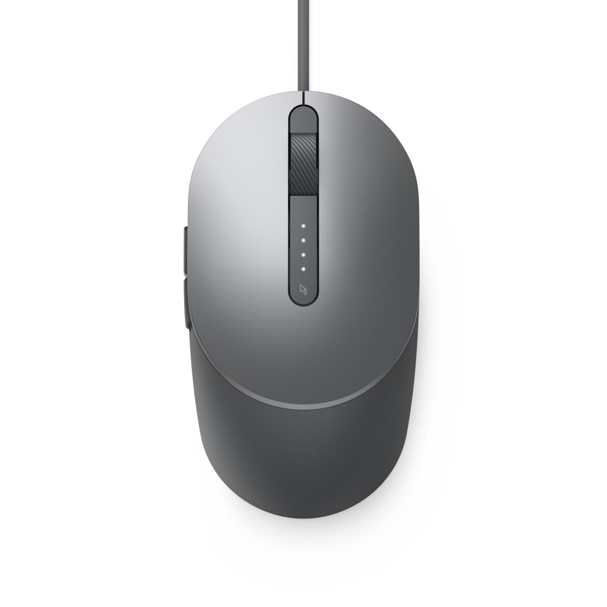 Laser Wired Mouse - Ms3220 - Titan Gray