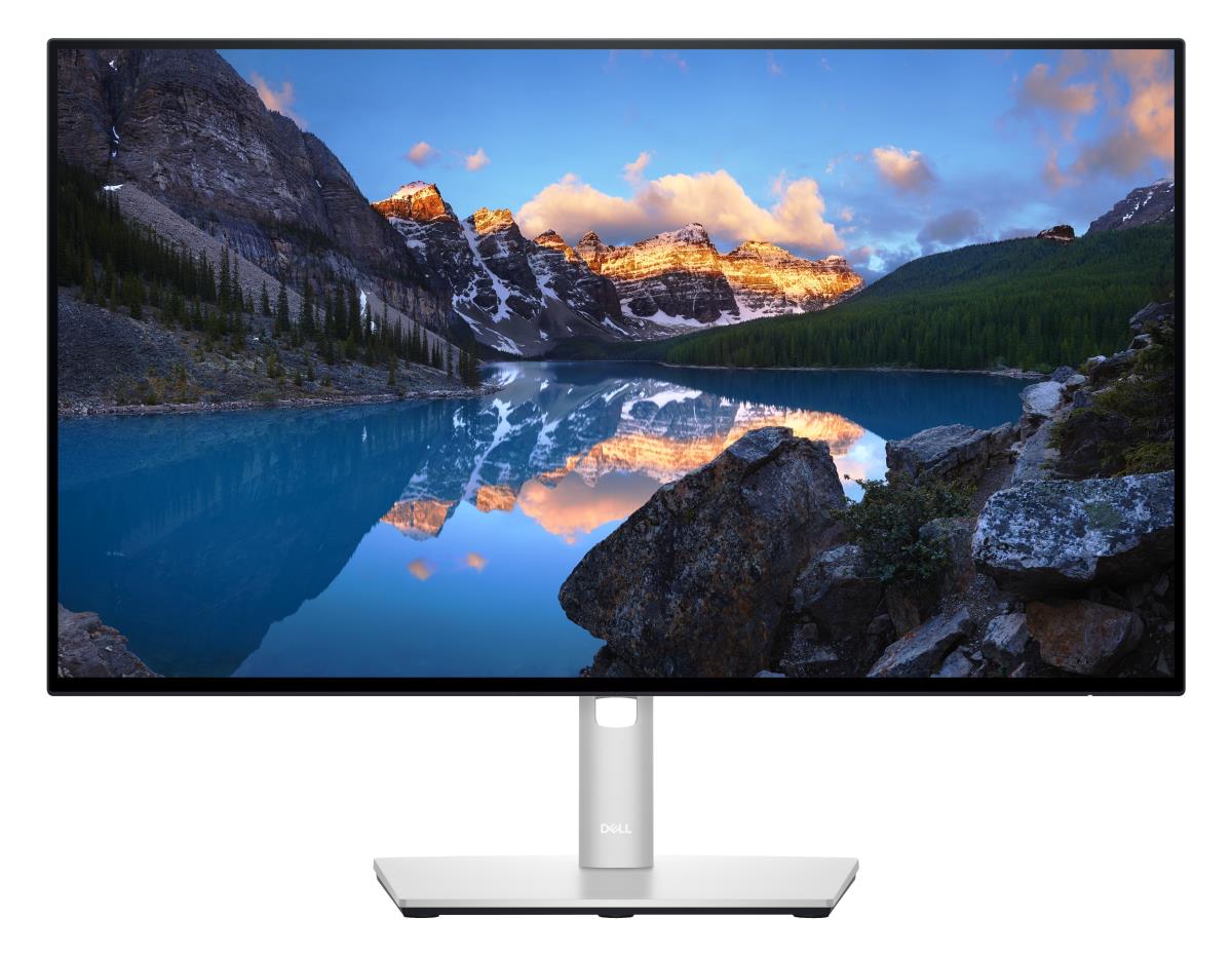 Desktop Monitor - Ultrasharp U2422he - 24in - 1920x1080 - Black - Silver