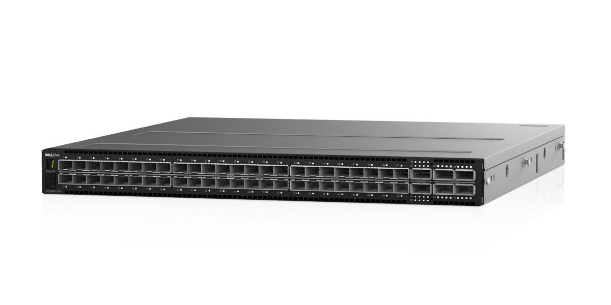 Switch  Emc S5248f-on 48x25gbe Sfp28  4x100gbe Qsfp28  2x100gbe Qsfp-dd  Io To Psu  2xpsu  Os10