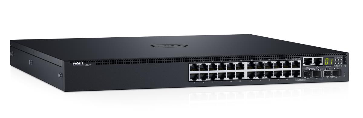 Networking S3124 - L3 24x 1gbe 2xcombo 2x 10gbe Sfp+ Fixed Ports Stacking Io To Psu Airflow 1x Ac Psu