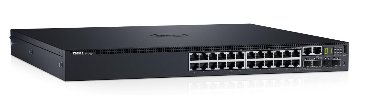 Networking S3124p - L3 Poe+. 24x 1gbe. 2x Combo. 2x 10gbe Sfp+ Fixed Ports. Stacking. Io To Psu