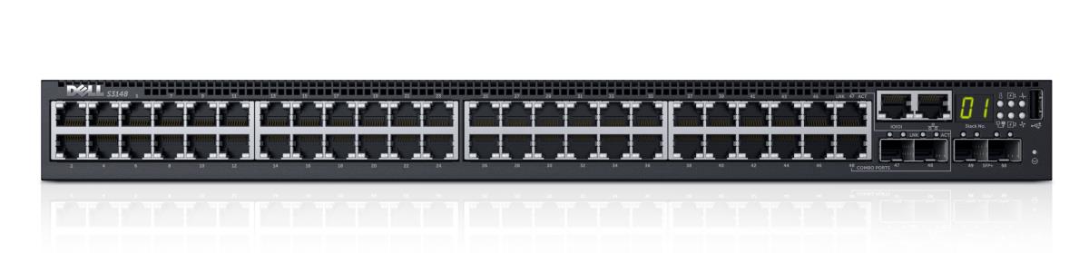 Networking S3148 - L3 48x 1gbe 2xcombo 2x 10gbe Sfp+ Fixed Ports Stacking Ioto Psu Airflow 1x Ac
