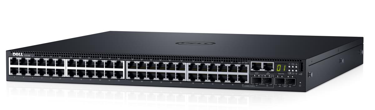 Networking S3148 - L3 48x 1gbe 2xcombo 2x 10gbe Sfp+ Fixed Ports Stacking Ioto Psu Airflow 1x Ac