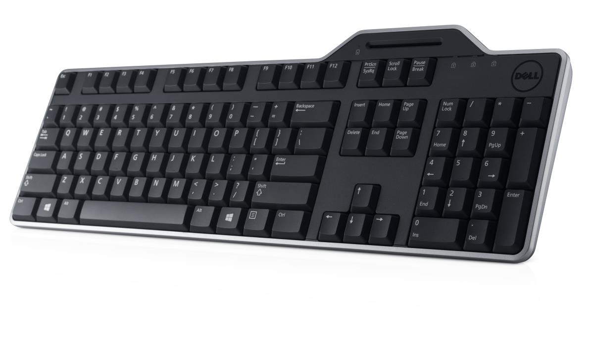 Keyboard Uk/irish (qwerty) Kb-813 Smartcard Reader USB Black