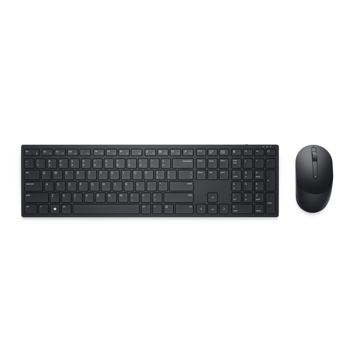 Km5221w Pro Wireless Keyboard & Mouse - Black - Azerty Belgian