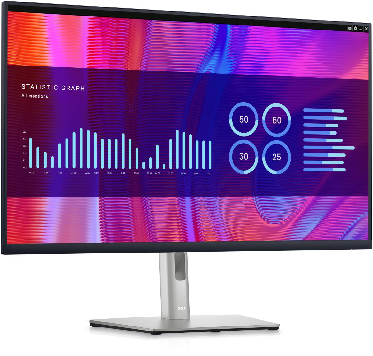 Desktop USB-c Monitor - P3223de - 32in - LED 2560x1440 - Black