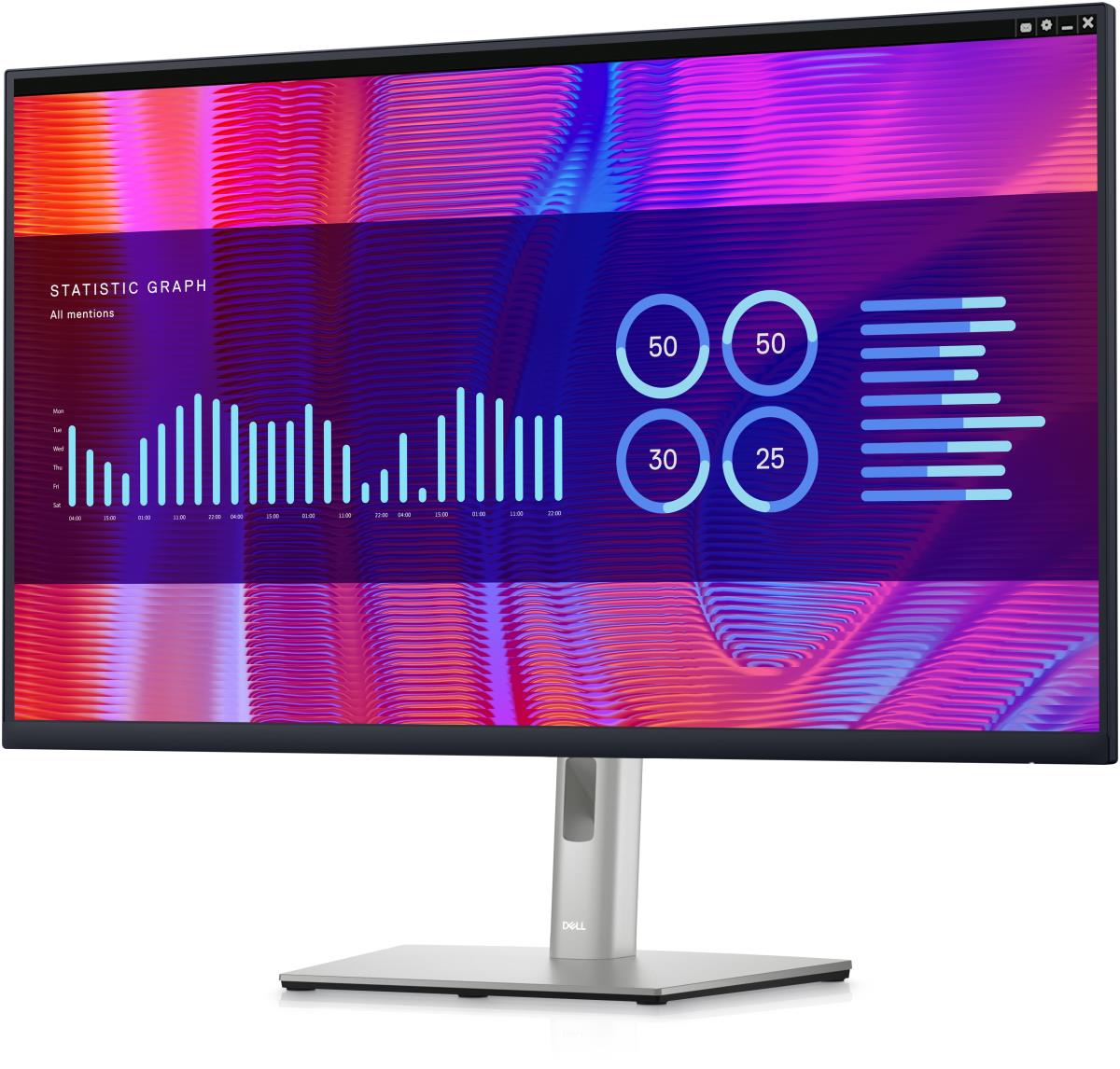 Desktop USB-c Monitor - P3223de - 32in - LED 2560x1440 - Black