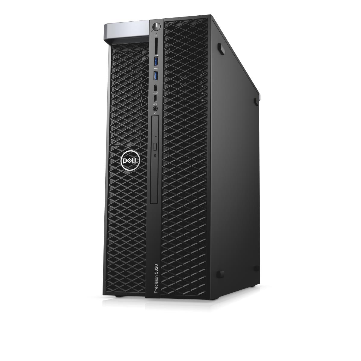 Precision T5820 W-2223 - 16GB Ram - 512GB HDD - DVD - Win10 Pro - Black
