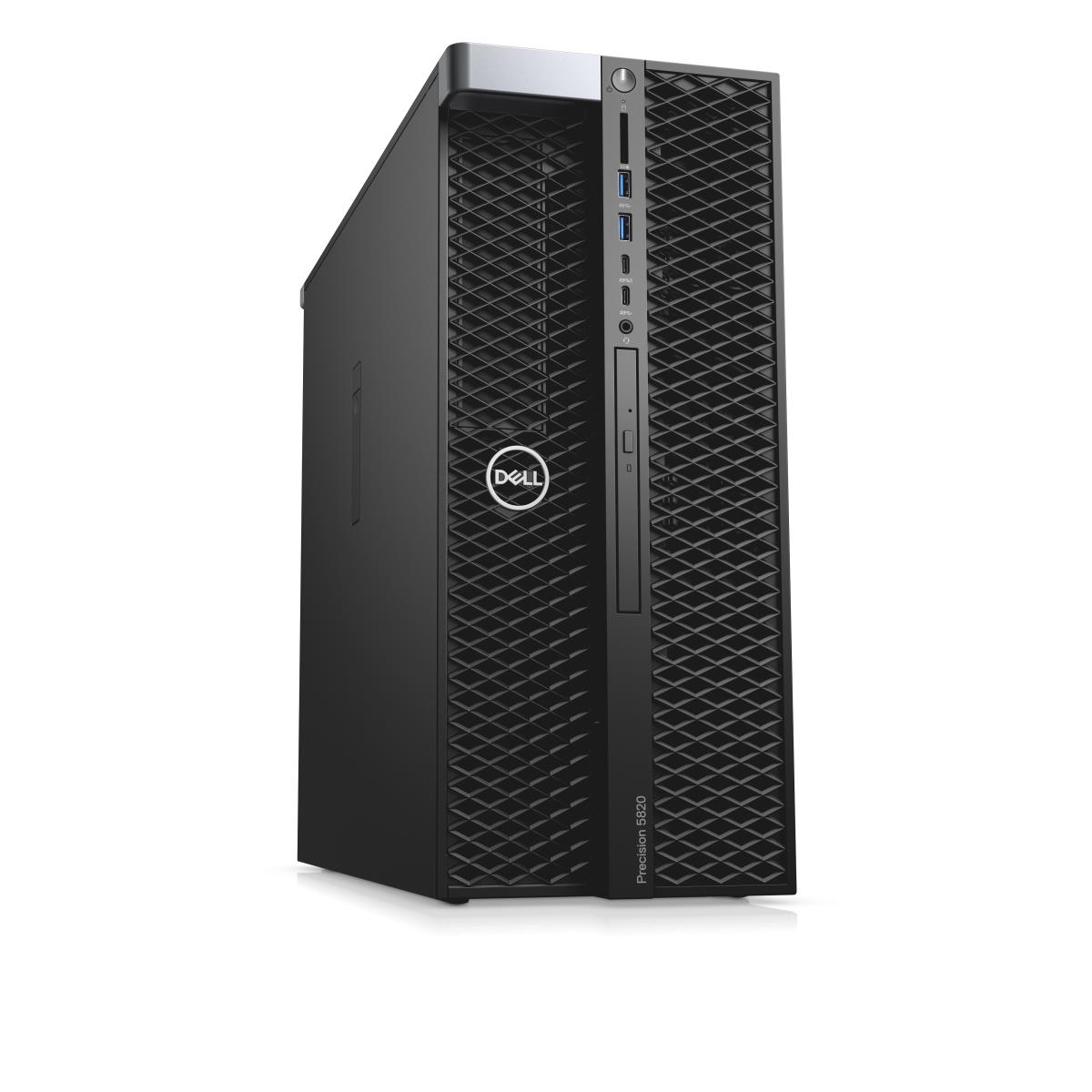 Precision T5820 W-2223 - 16GB Ram - 512GB HDD - DVD - Win10 Pro - Black