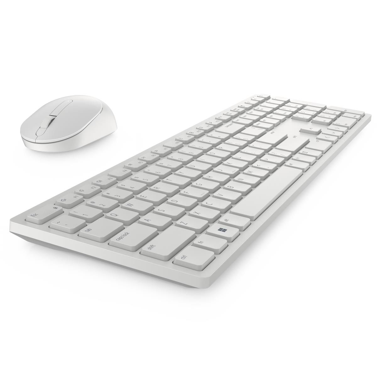 Km5221w Pro Wireless Keyboard & Mouse - White - Qwerty Uk