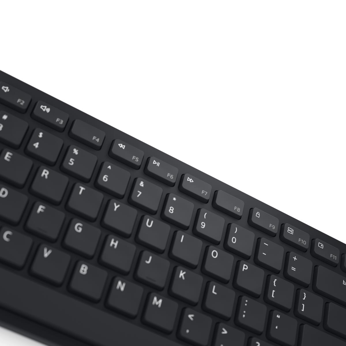 Km5221w Pro Wireless Keyboard & Mouse - Black - Qwerty Us/int''l