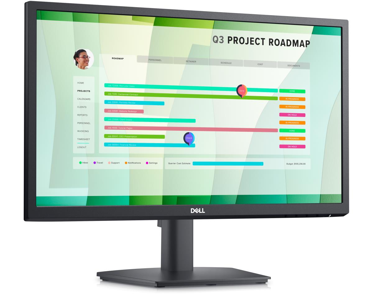 Desktop Monitor - E2223hn - 22in - 1920x1080 - Fhd 1080@60hz