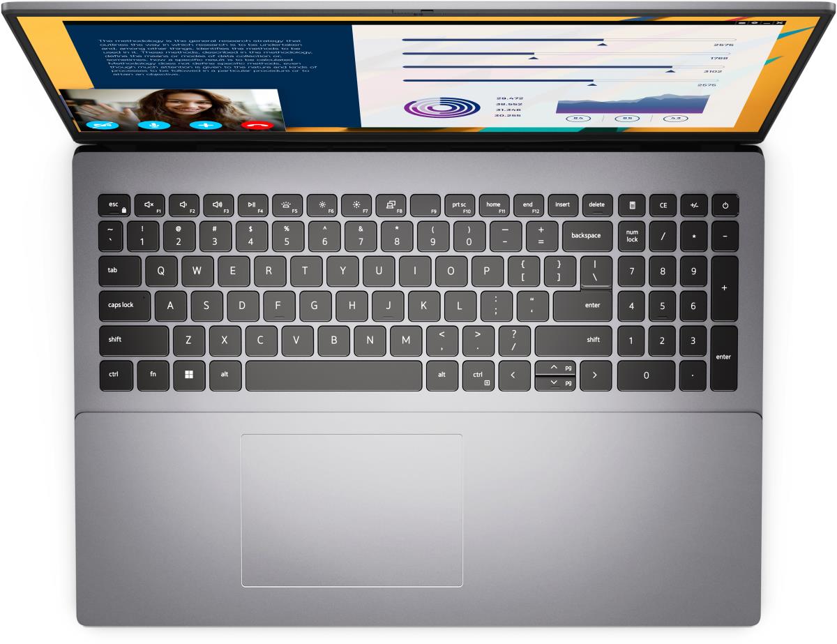 Vostro 5620 - 16in - i5 1240p - 8GB Ram - 256GB SSD - Fhd - Win11 Pro - 1yr - Azerty Belgian