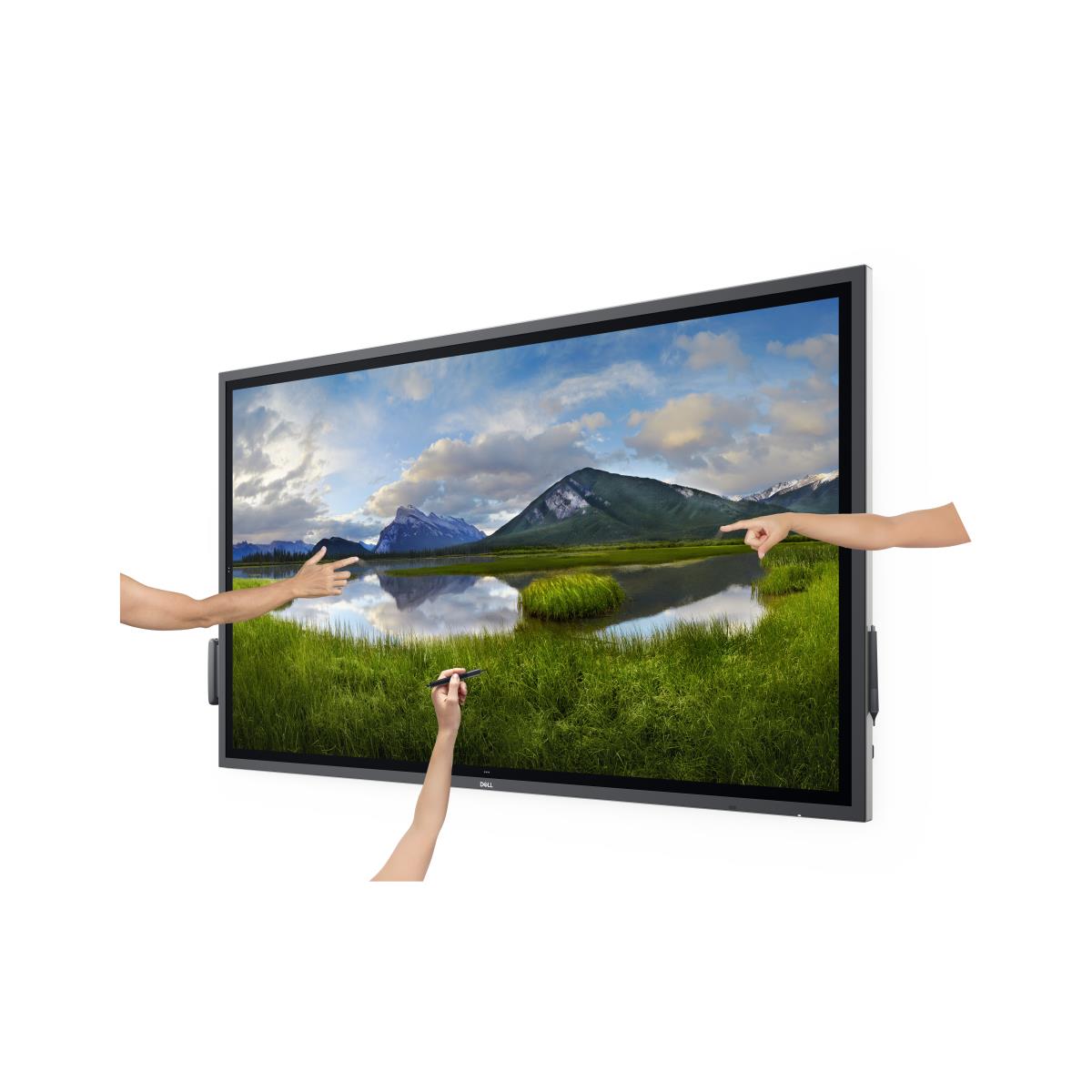 Interactive Touch Monitor - P6524qt - 65in - 3840x2160 4k - Black
