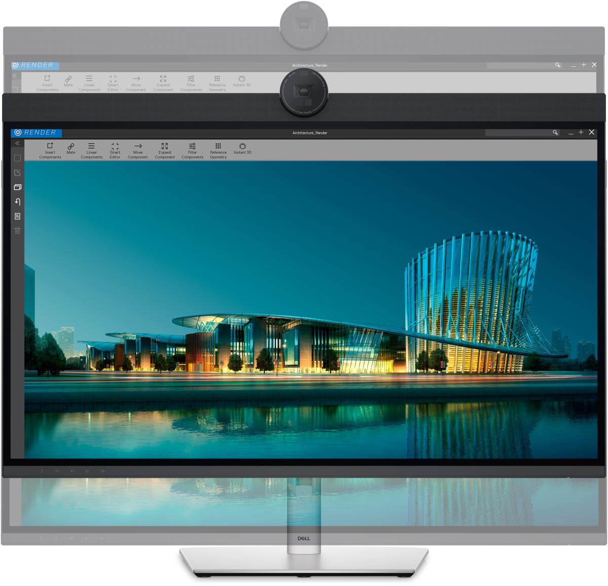 Desktop Ultra  Sharp Monitor - U3224kba - 32in - 6144 X 3456 6k - Black