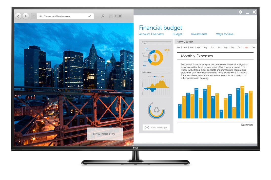 Desktop Monitor - C5517h - 55in - 1920 X 1080 Full Hd - Vga/ Dp/ Hdmi/ USB - Black
