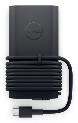 Dell 100w USB-c Gan Ultra Slim Adapter With Power Cord Euro 1 Year Ltd Hw Warranty