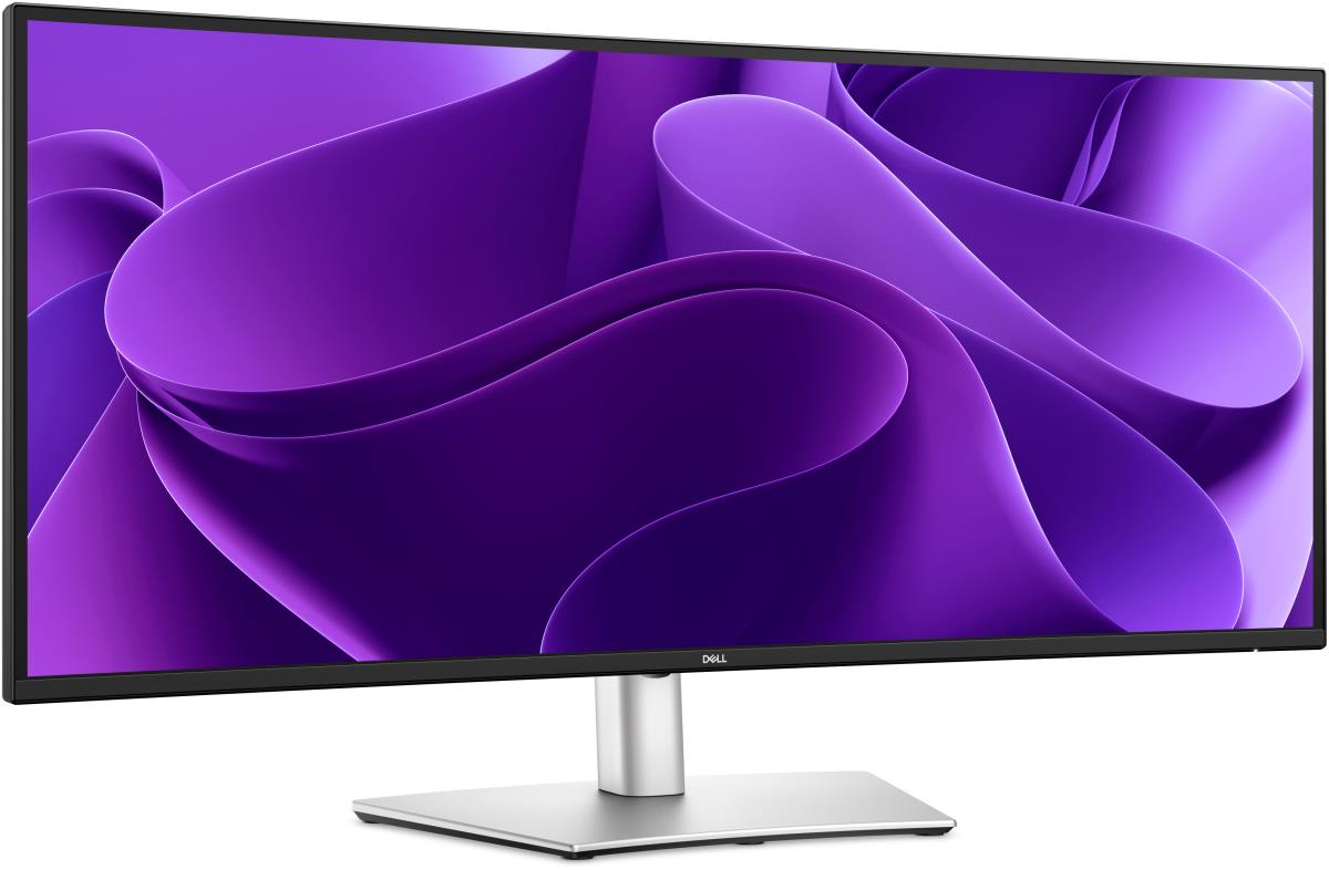 Curved USB-c Hub Monitor - Dell Pro 34 Plus - P3425we - 34.1in - Wqhd - Black/gray