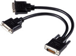 Monitor Adapter Cable - Lfh60 To Dual DVI - 1ft Rohs
