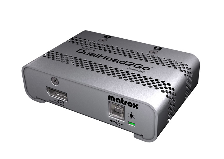 Dualhead2go Digital Meadds 2xDVI Monitors To A Mac