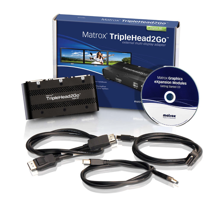 Triplehead2go Digital Se 3x (DVI-d) Display Support