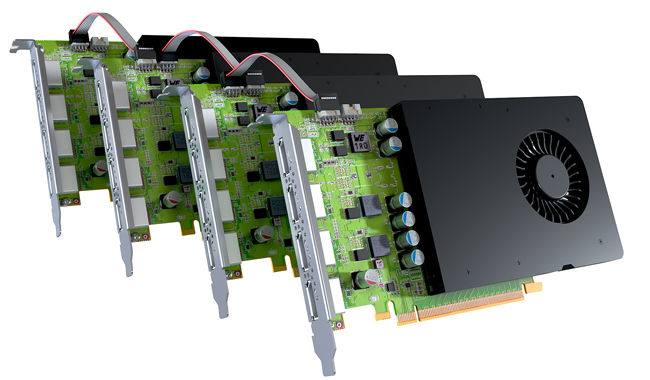 D-Series 1450 Quad HDMI graphics card