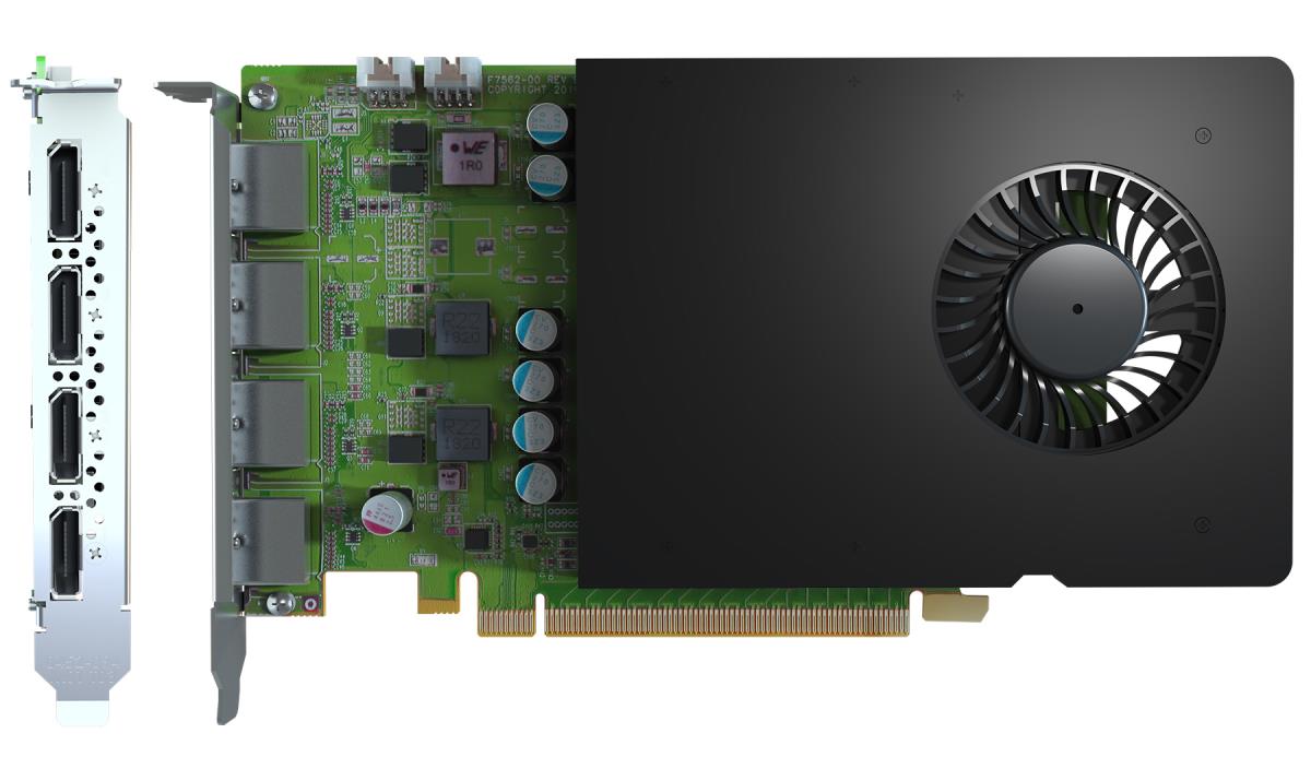 D-Series 1480 Quad DP graphics card