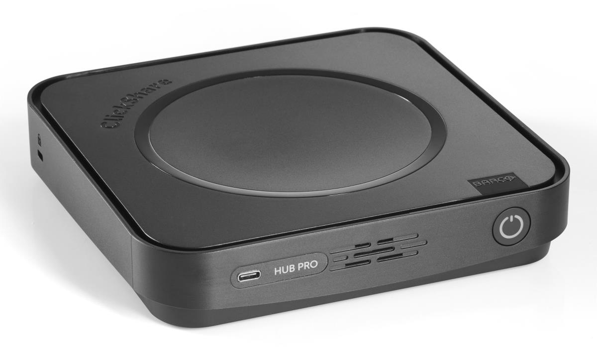Clickshare Hub Pro With 2 Buttons