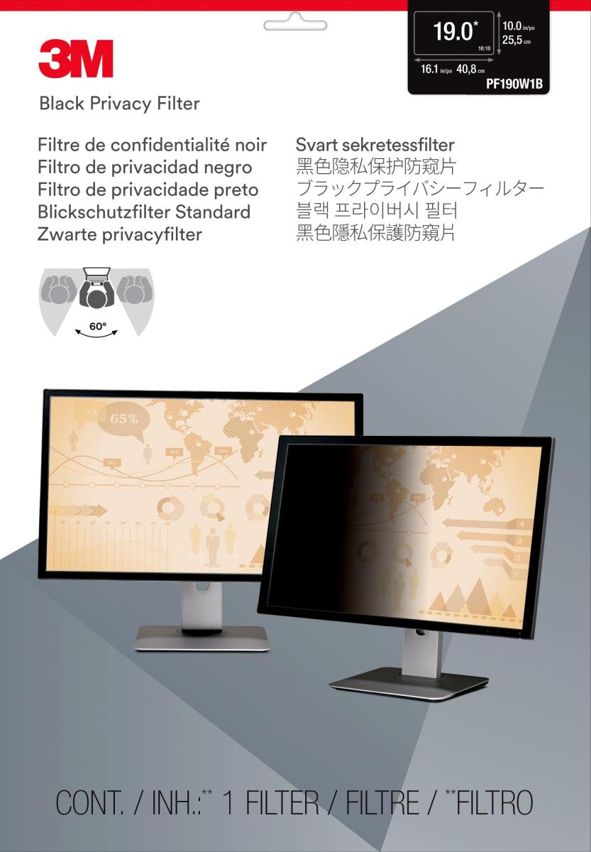 Privacy Filter Pf190w 19in Wide