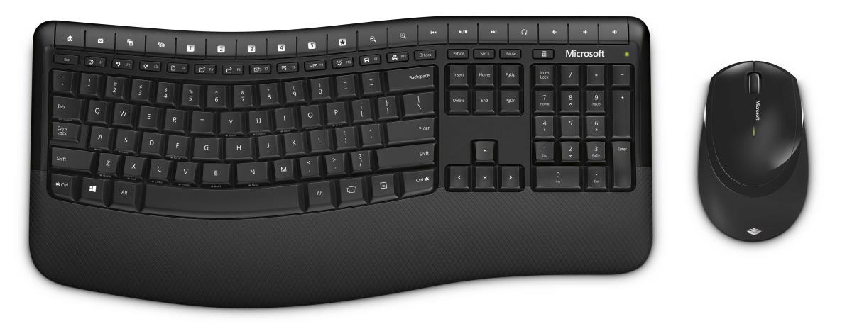 Wireless Comfort Desktop 5050 - Qwerty Us/int''l
