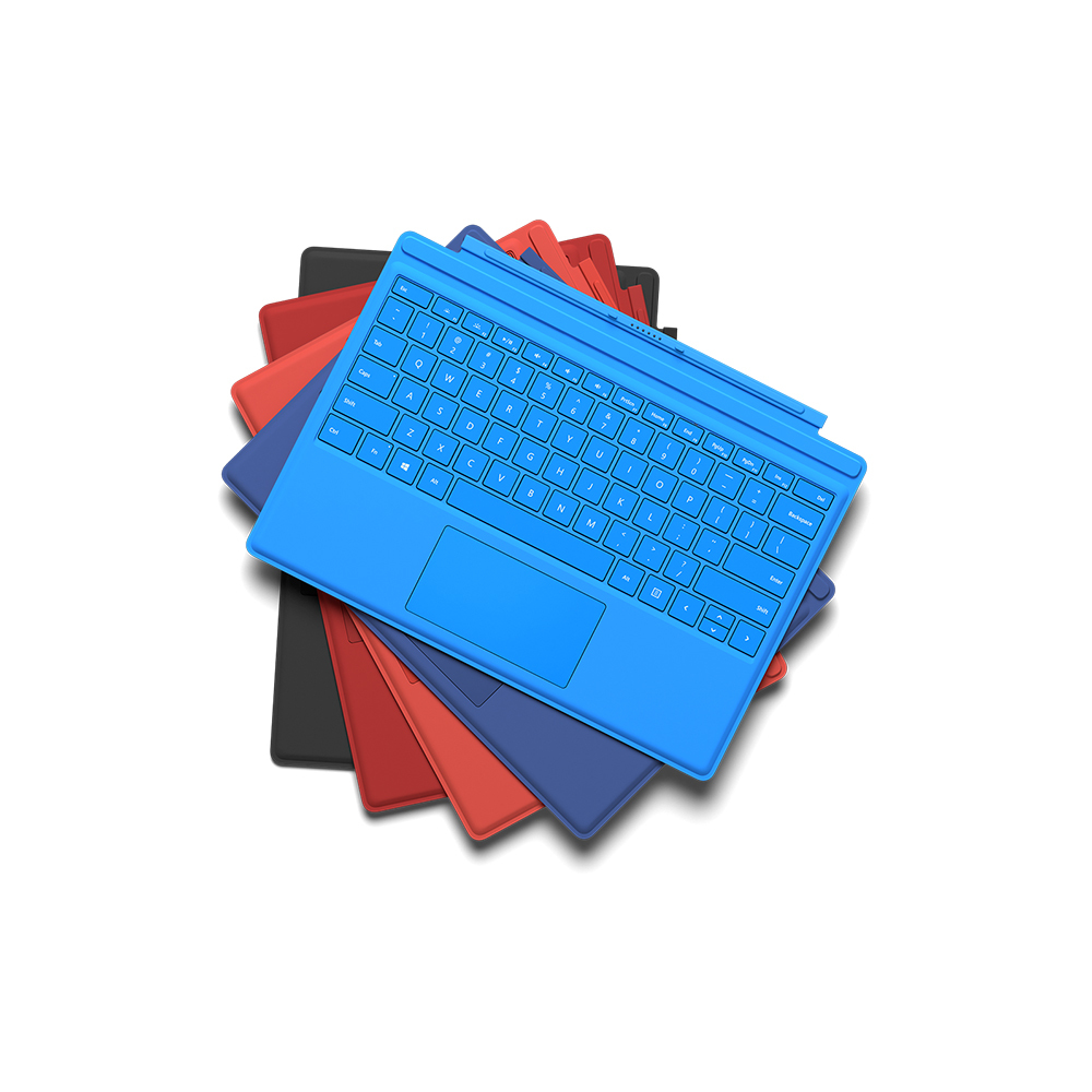Surface Pro 4 Type Cover - Blue - Qwerty Us