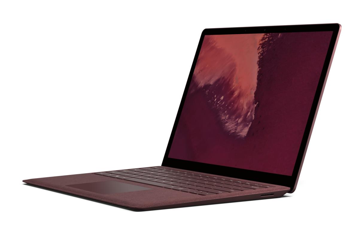 Surface Laptop 2 - 13.5in Touchscreen - i7 8650u - 16GB Ram - 512GB SSD - Win10 Pro - Burgundy - Azerty Belgian - Uhd Graphics 620