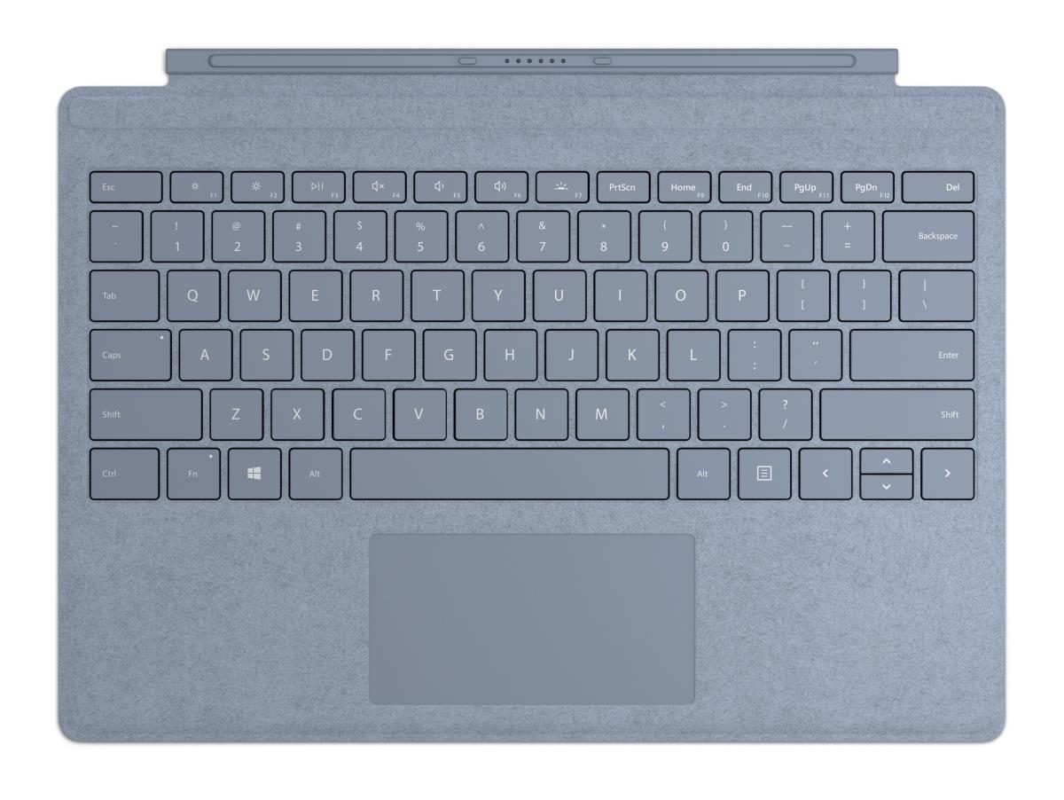 Surface Pro Signature Type Cover - Ice Blue - Azerty Belgian
