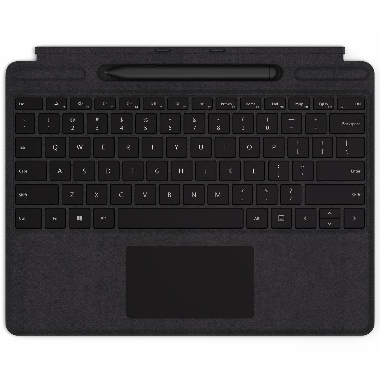 Surface Pro X Signature Keyboard - Black - Azerty Belgian