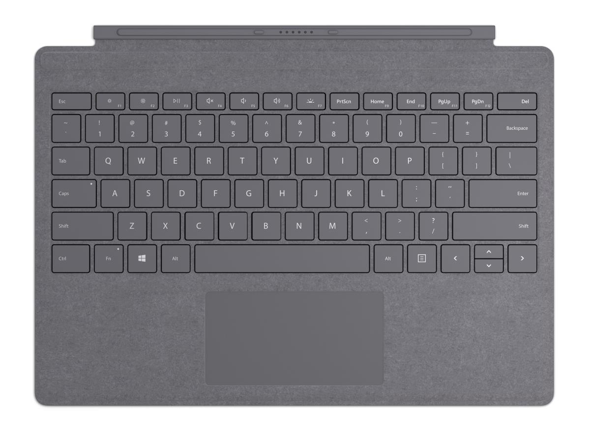 Surface Pro Signature Type Cover - Charcoal - Qwertzu Swiss-lux
