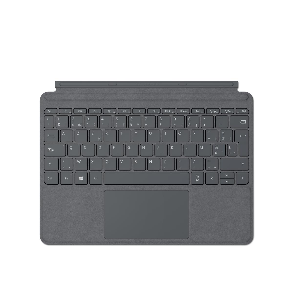 Surface Go Type Cover Colors N - Charcoal - Azerty Belgian
