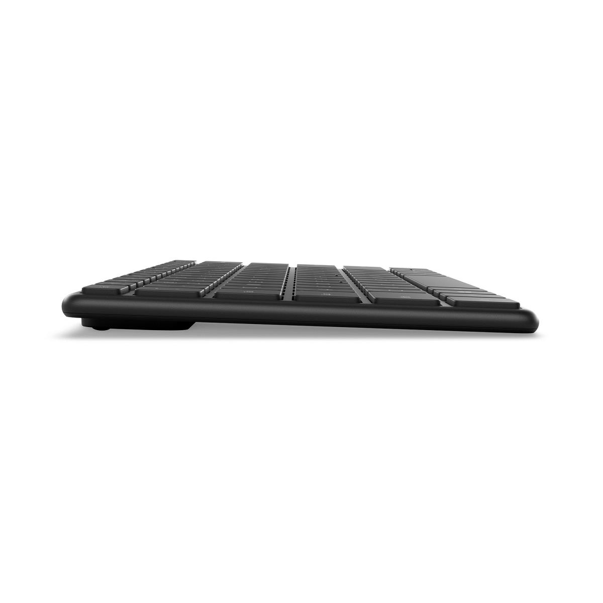 Designer Compact Keyboard - Bluetooth - Black - Qwertzu Swiss-lux