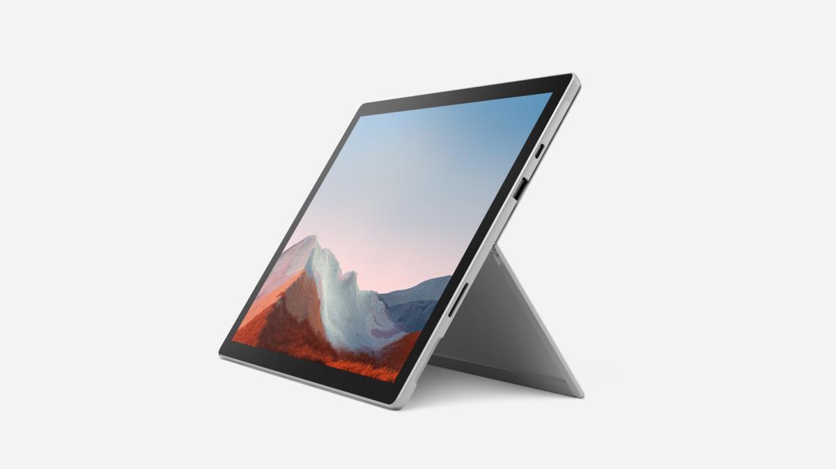Surface Pro 7+ - 12.3in - i5 1135g7 - 8GB Ram - 256GB SSD - Win10 Pro - Platinum - Iris Xe Graphics