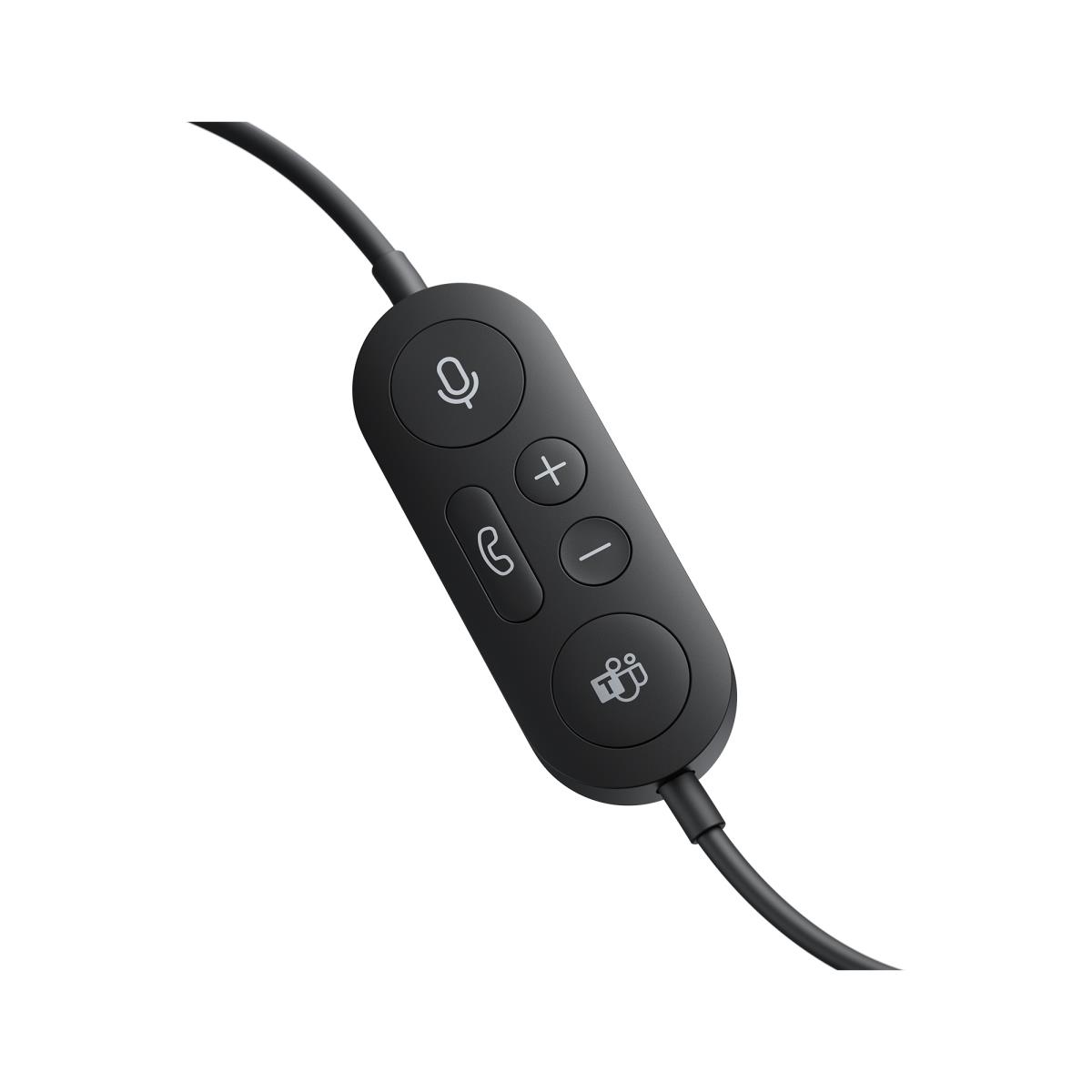 Modern USB Headset - Black - USB Type A