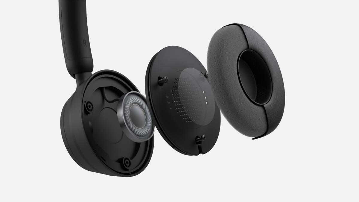 Modern Wireless Headset - Black